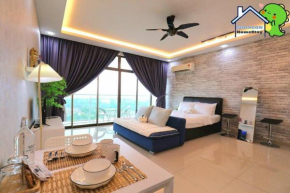 Palazio bear brick balcony high floor city view by Gdragon Homestay